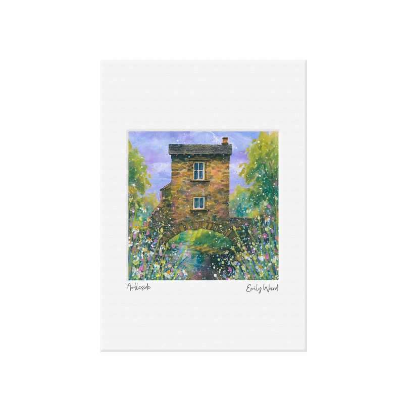 The Bridge House, Ambleside Open Edition  Print A4
