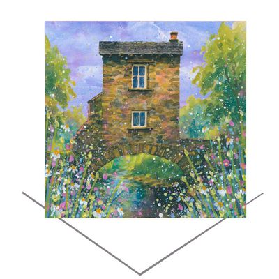 The Bridge House, Ambleside Greeting Card