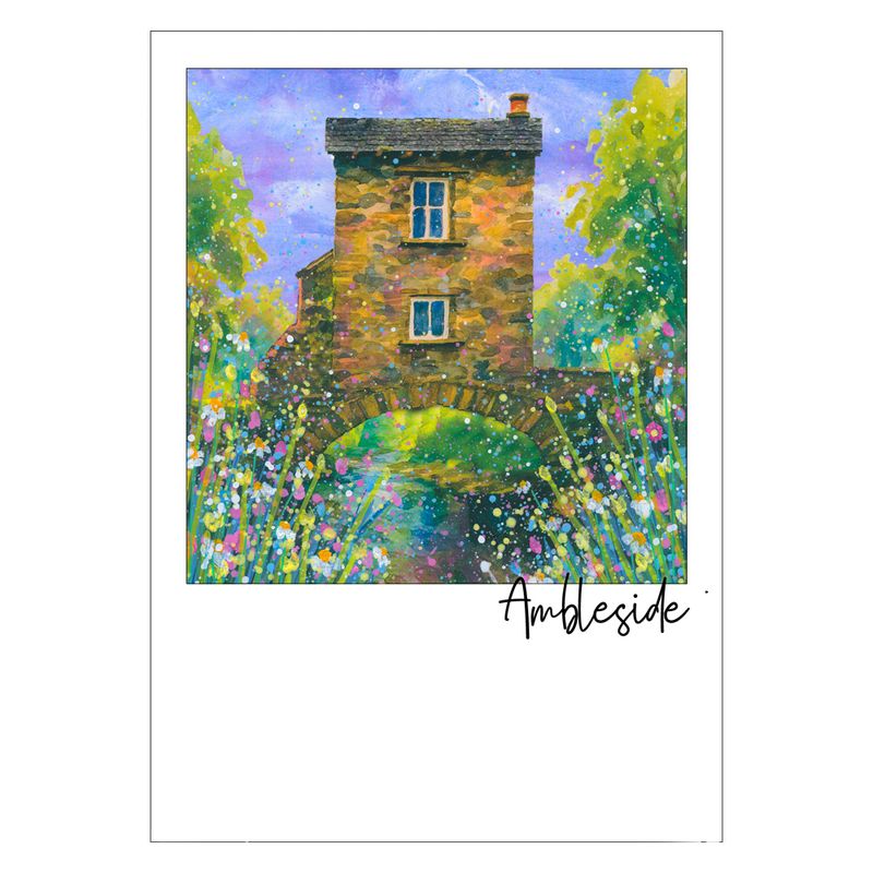The Bridge House, Ambleside Postcard