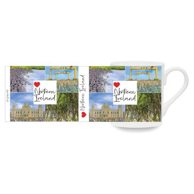 Love Northern Ireland Bone China Cup