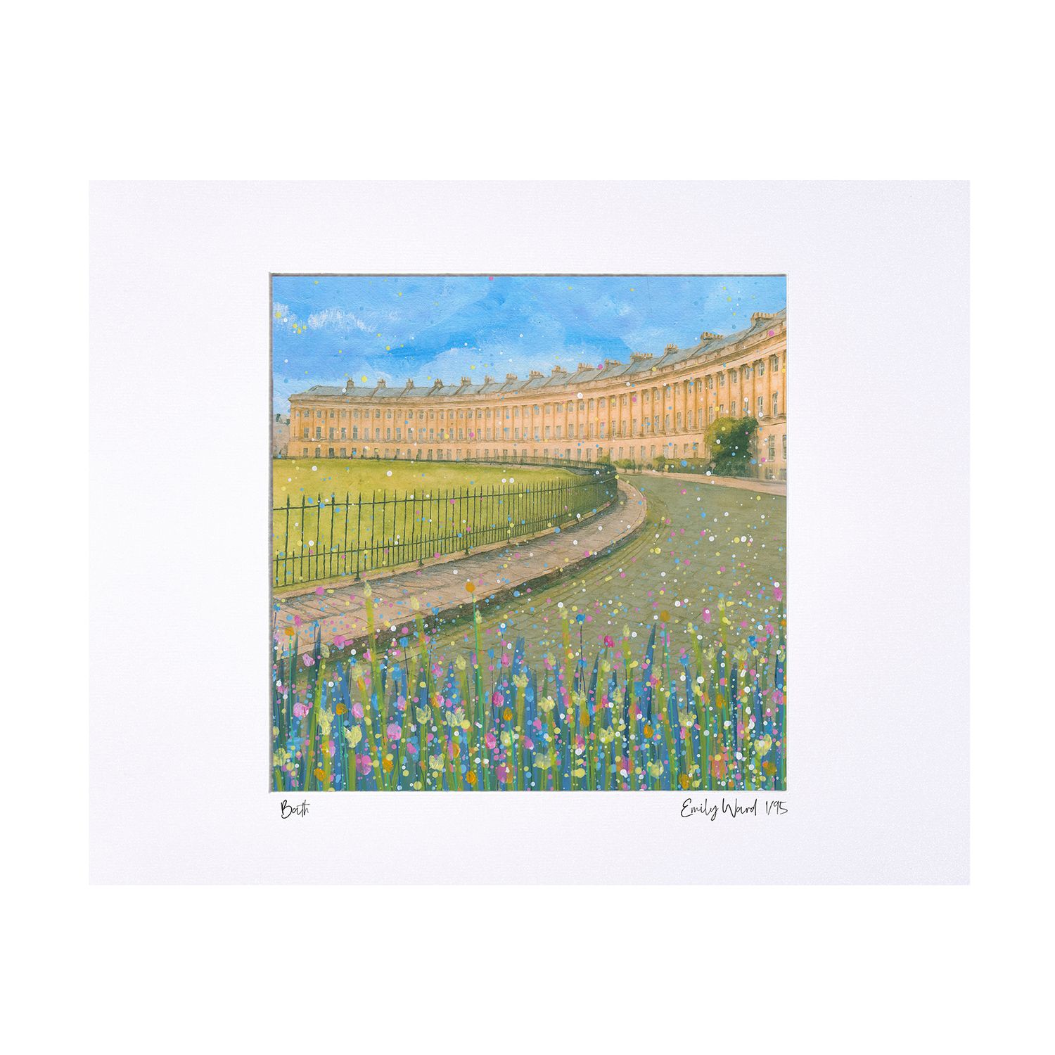 The Circus, Bath Limited Edition Print