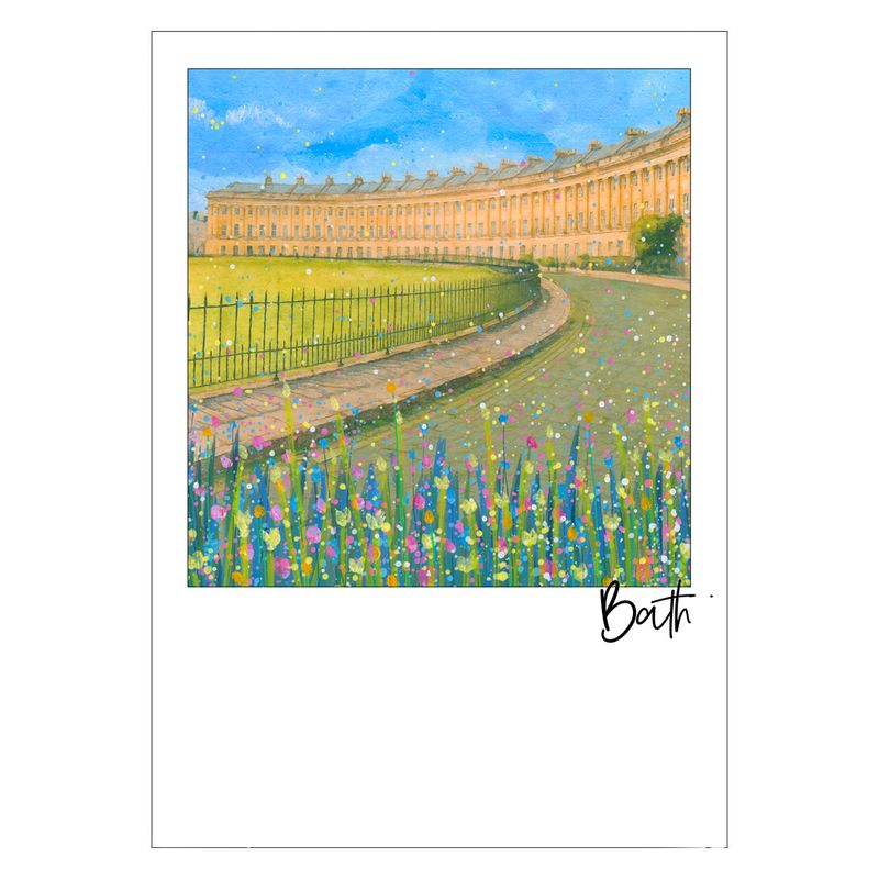 The Circus, Bath Postcard