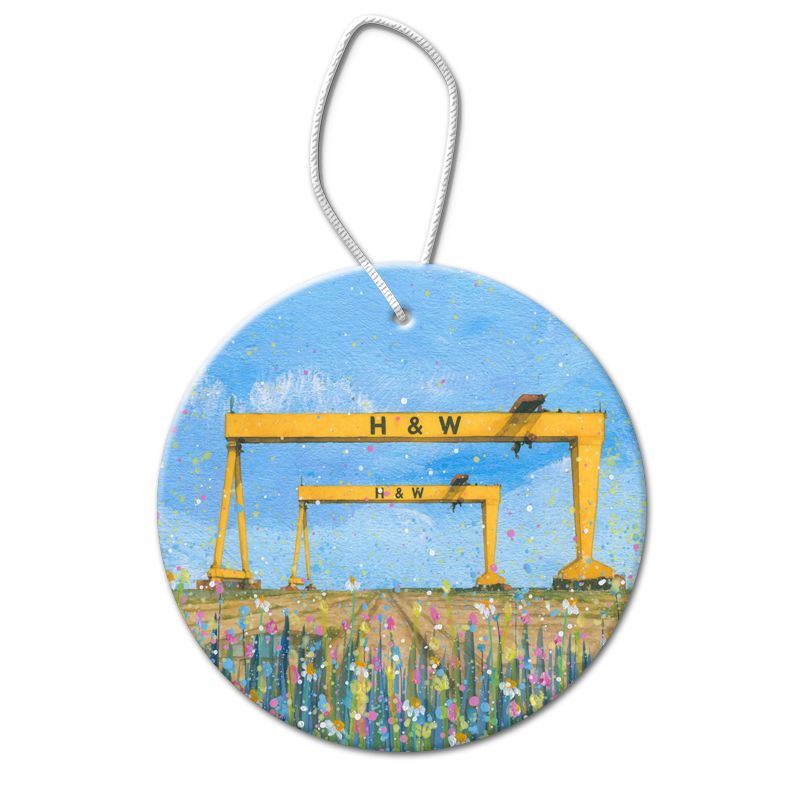 Harland and Wolff Cranes Pendant Decoration