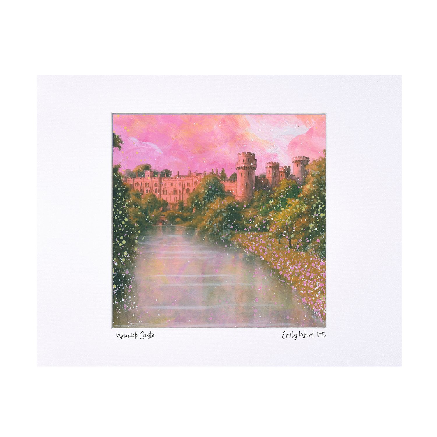 Warwick Castle  Limited Edition Print