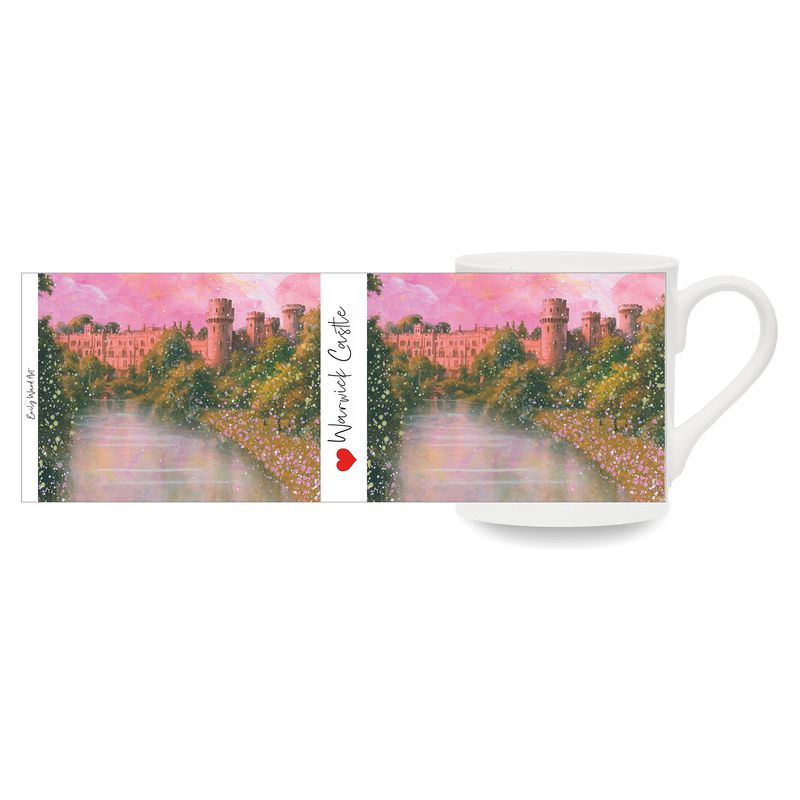 Warwick Castle Bone China Cup