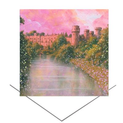 Warwick Castle Greeting Card
