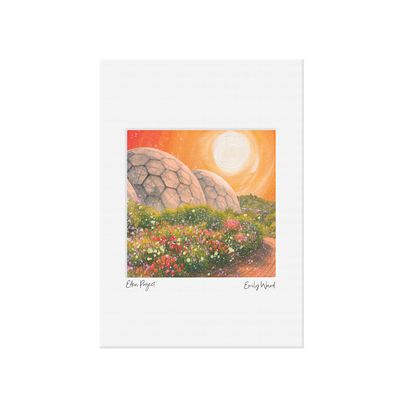 Eden Project Open Edition  Print A4