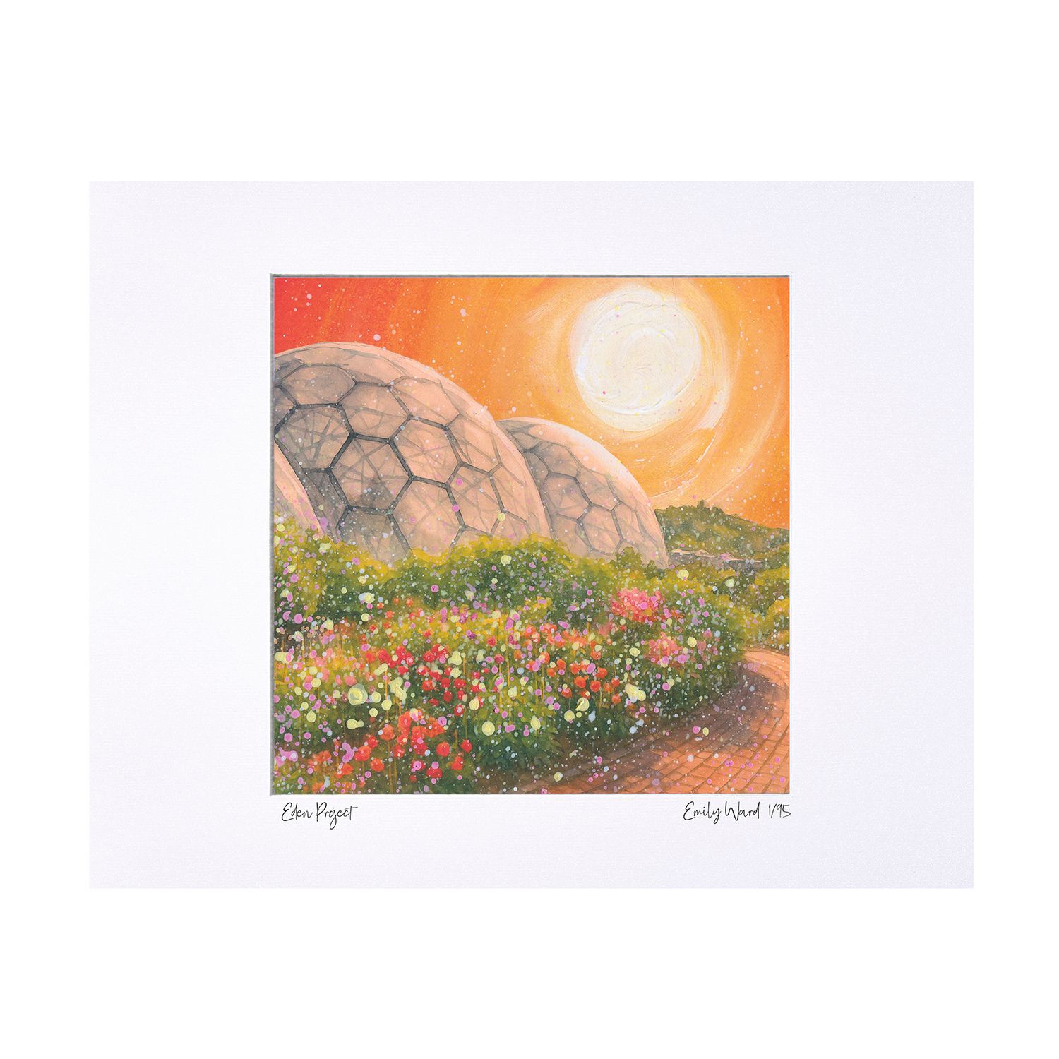 Eden Project  Limited Edition Print
