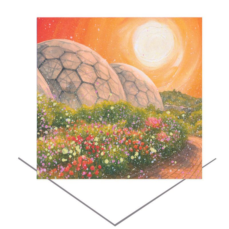 Eden Project Greeting Card