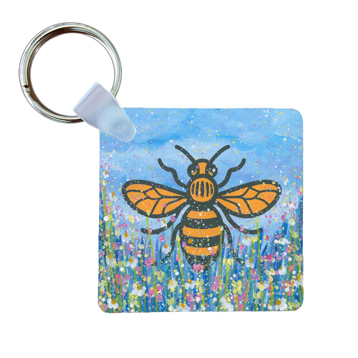 The Manchester Bee Keyring