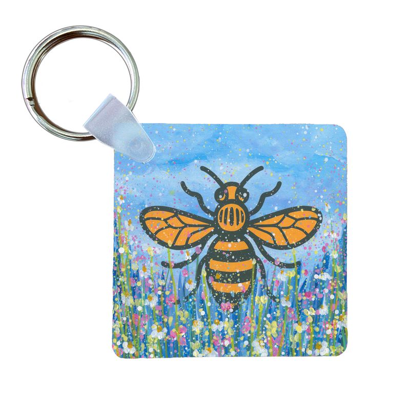 The Manchester Bee Keyring