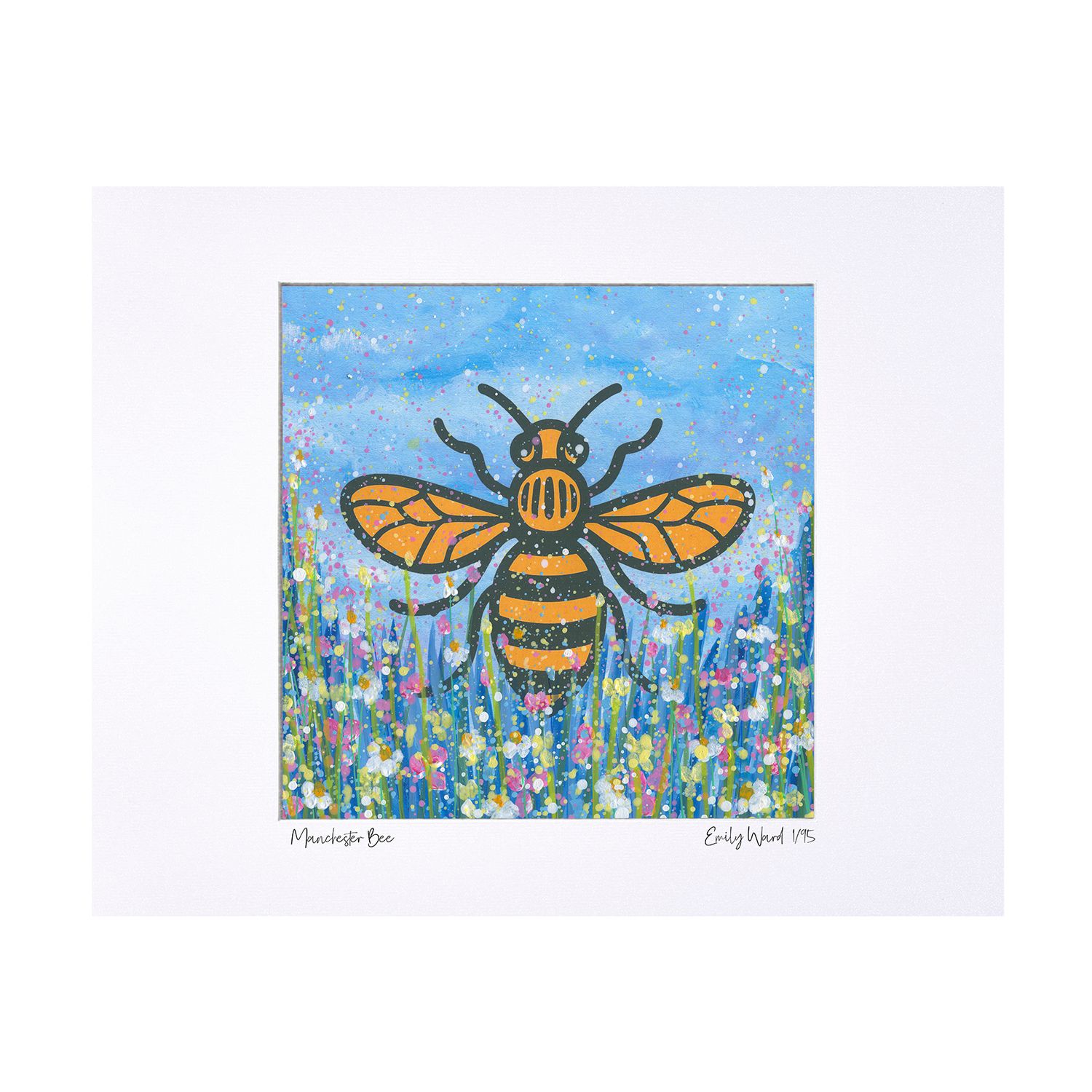 The Manchester Bee Limited Edition Print