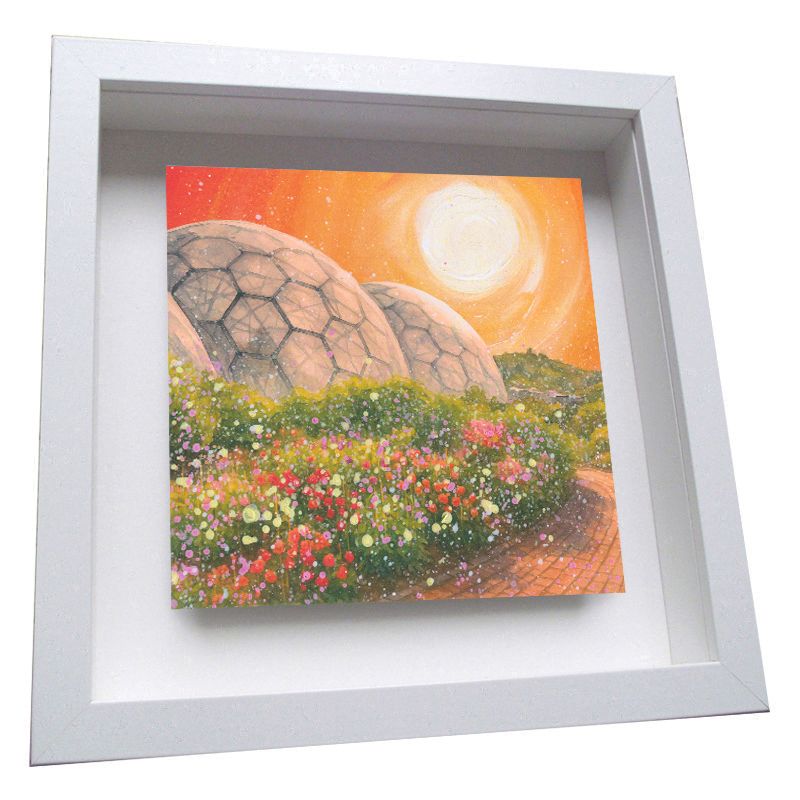Eden Project Framed Ceramic Tile