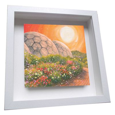 Eden Project Framed Ceramic Tile