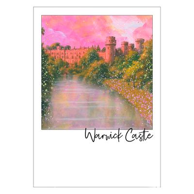 Warwick Castle Postcard