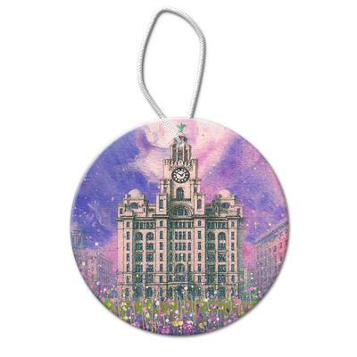 The Royal Liver Building Hanging Pendant Decoration