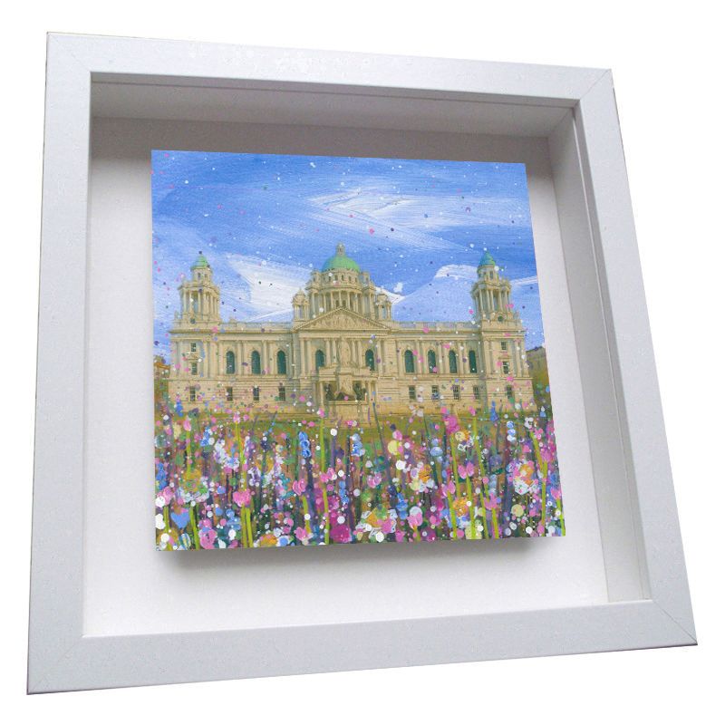 Belfast City Hall Framed Ceramic Tile
