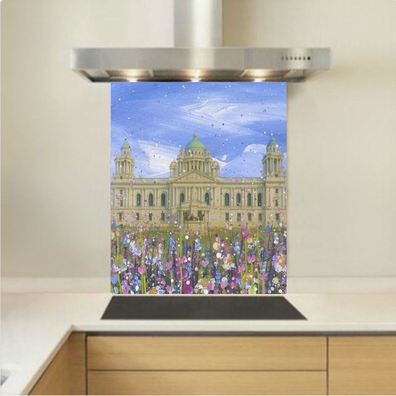 Art - Glass Kitchen Splashback - Belfast City Hall
