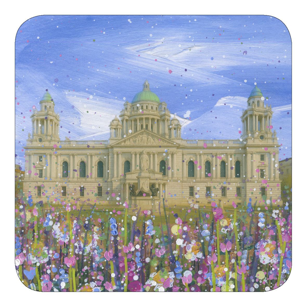 Belfast City Hall Fridge Magnet