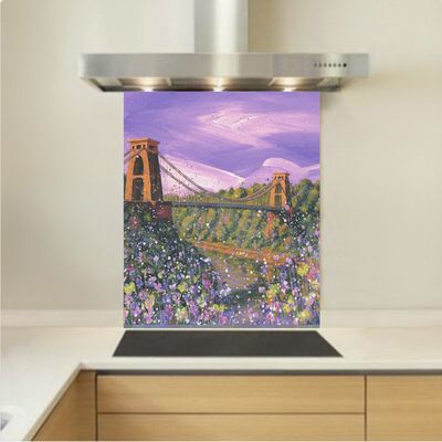 Art - Glass Kitchen Splashback - Clifton Suspension Bridge