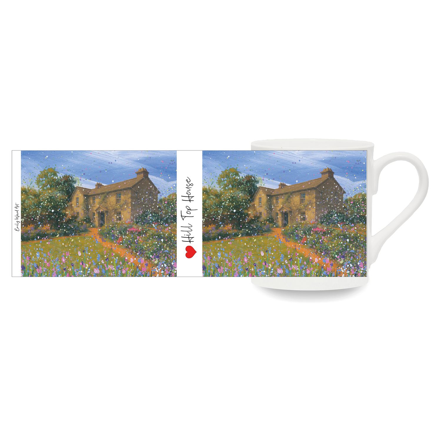 Hill Top, Beatrix Potter House Bone China Cup