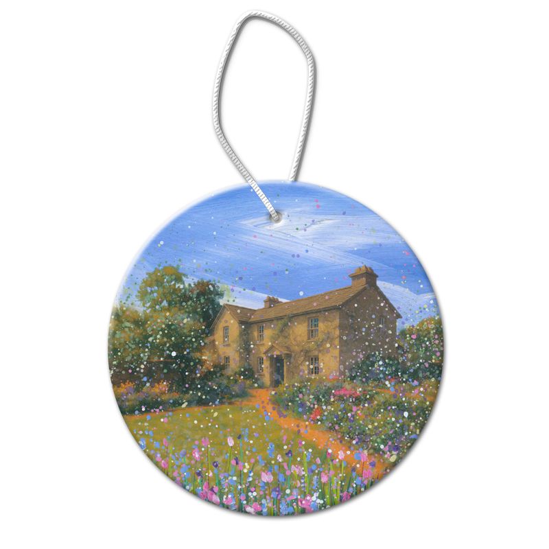 Hill Top, Beatrix Potter House Hanging Pendant Decoration