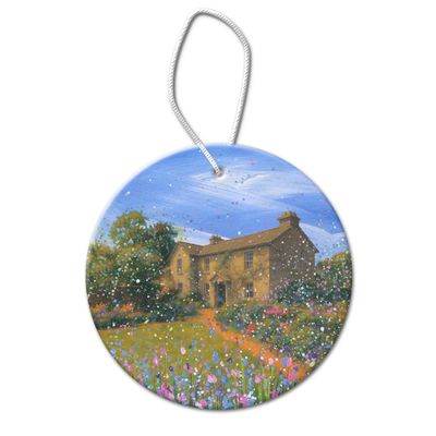 Hill Top, Beatrix Potter House Hanging Pendant Decoration