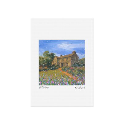 Hill Top, Beatrix Potter House Open Edition  Print A4