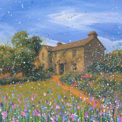 Hill Top, Beatrix Potter House Canvas Print