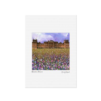 Blenheim  Palace Open Edition  Print A4