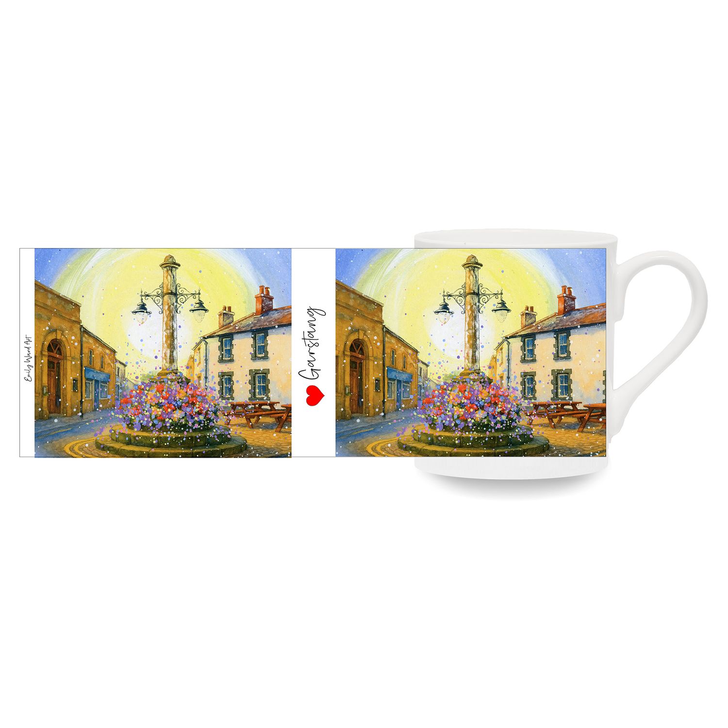 Garstang Bone China Cup