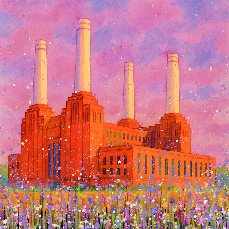 Battersea Power Station Canvas Print