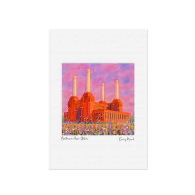 Battersea Power Station Open Edition  Print A4