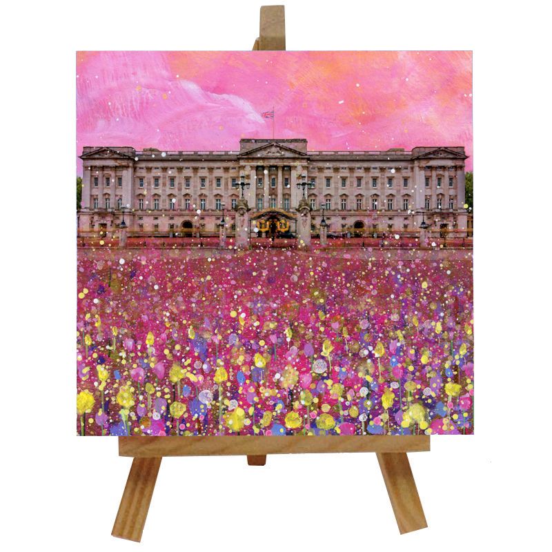 Buckingham Palace Tile with Easel Buckingham Palace Tile with Easel
