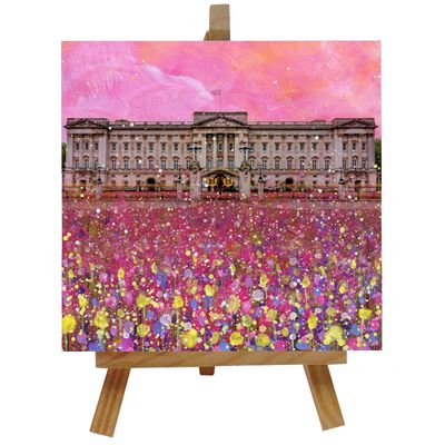 Buckingham Palace Tile with Easel