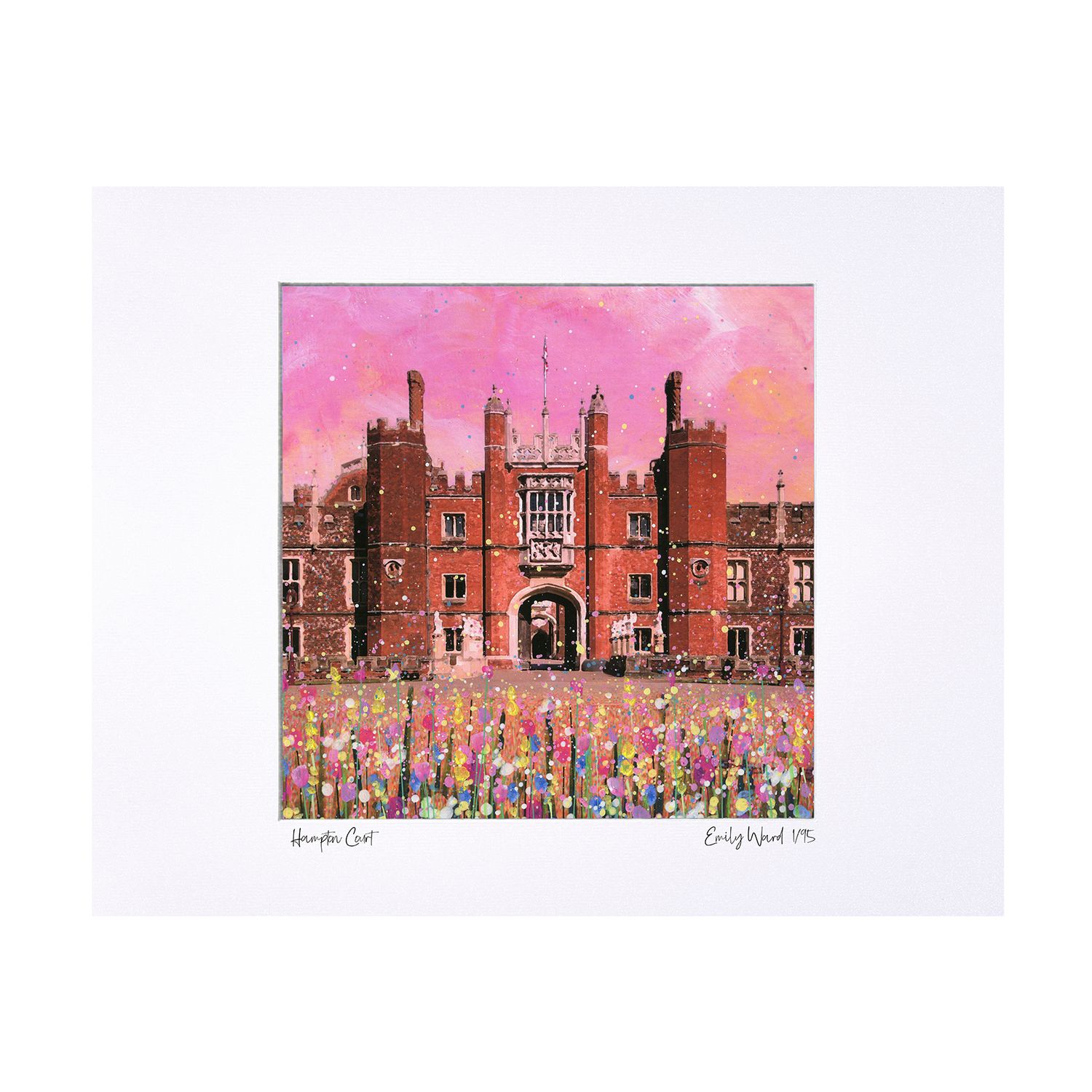 Hampton Court Palace Limited Edition Print