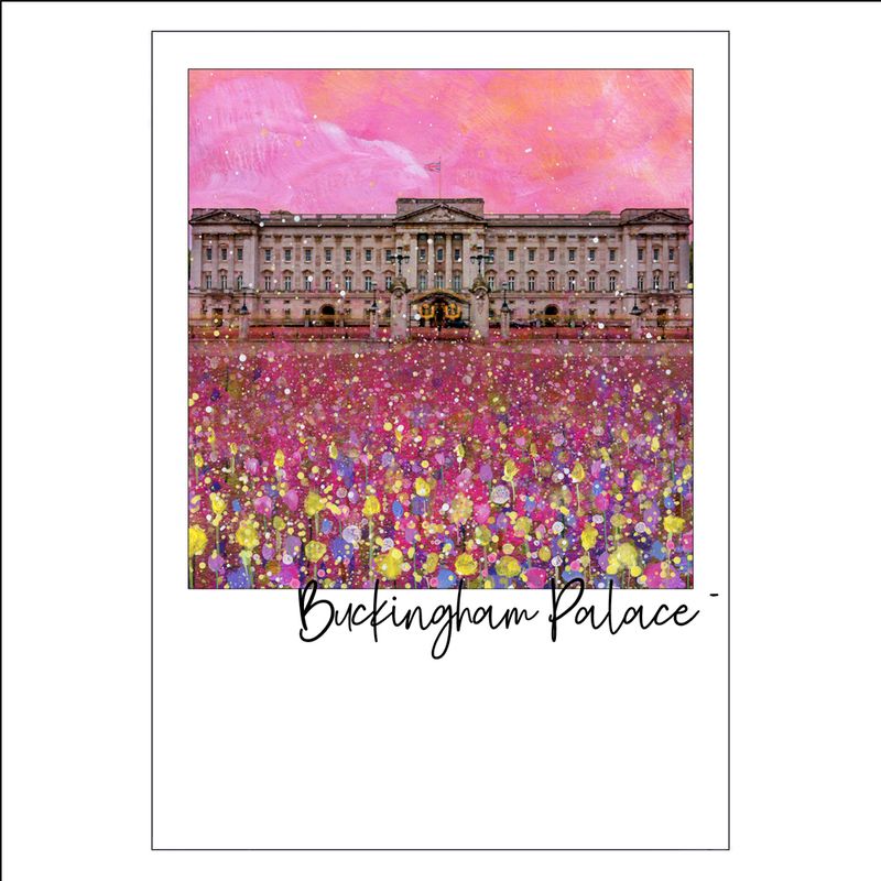 Buckingham Palace Postcard