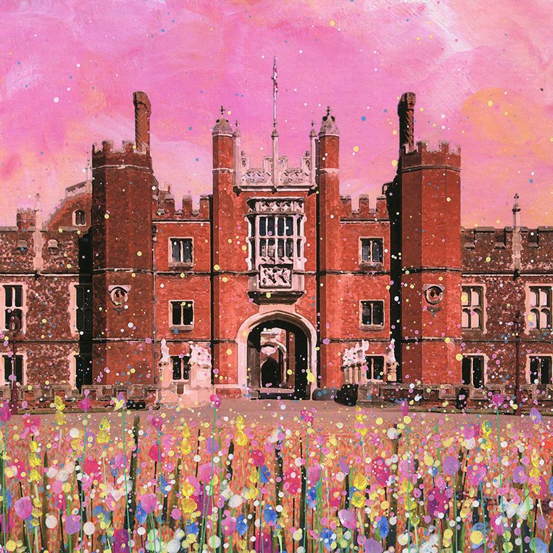 Hampton Court Palace Canvas Print