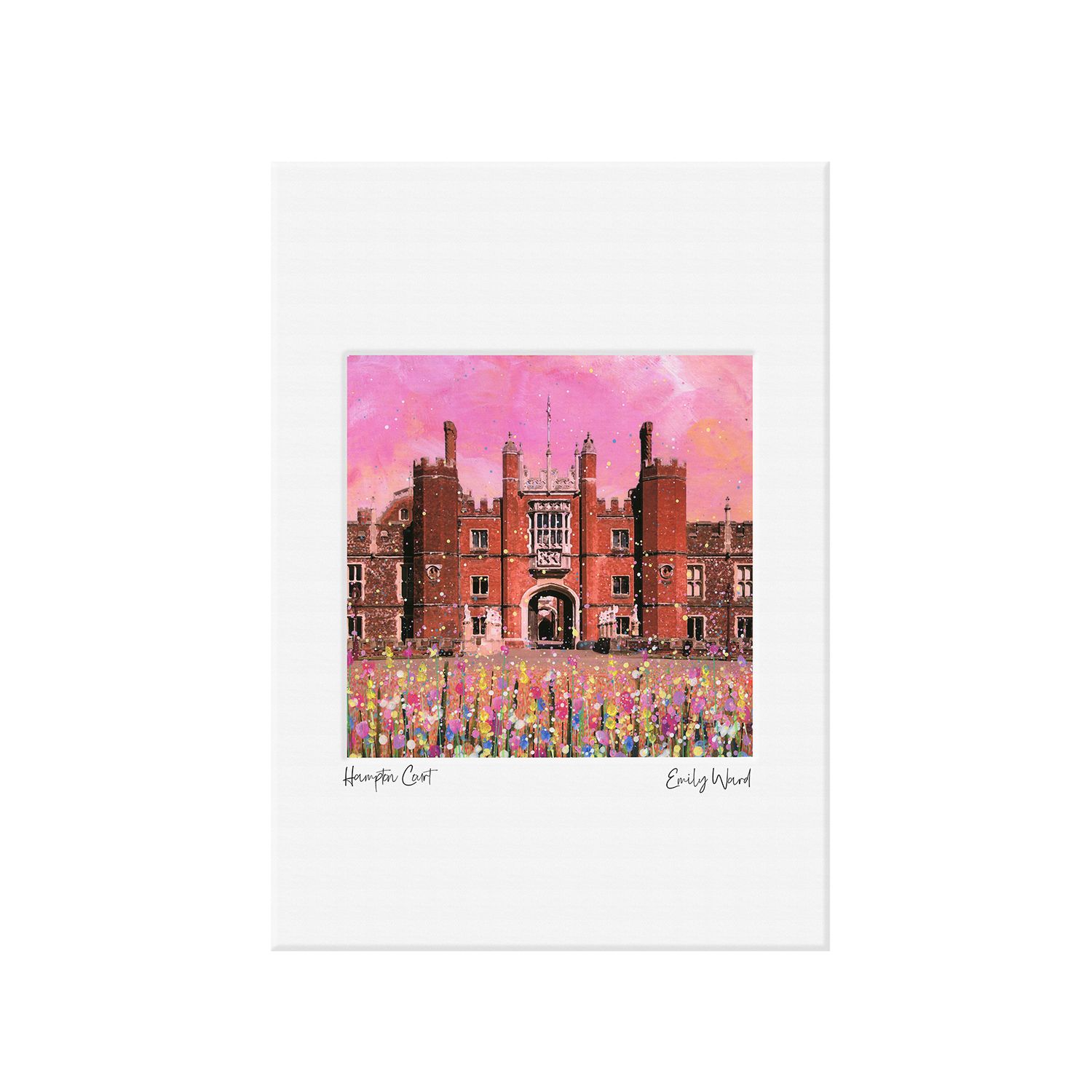 Hampton Court Palace Open Edition  Print A4