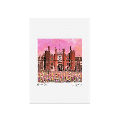 Hampton Court Palace Open Edition  Print A4