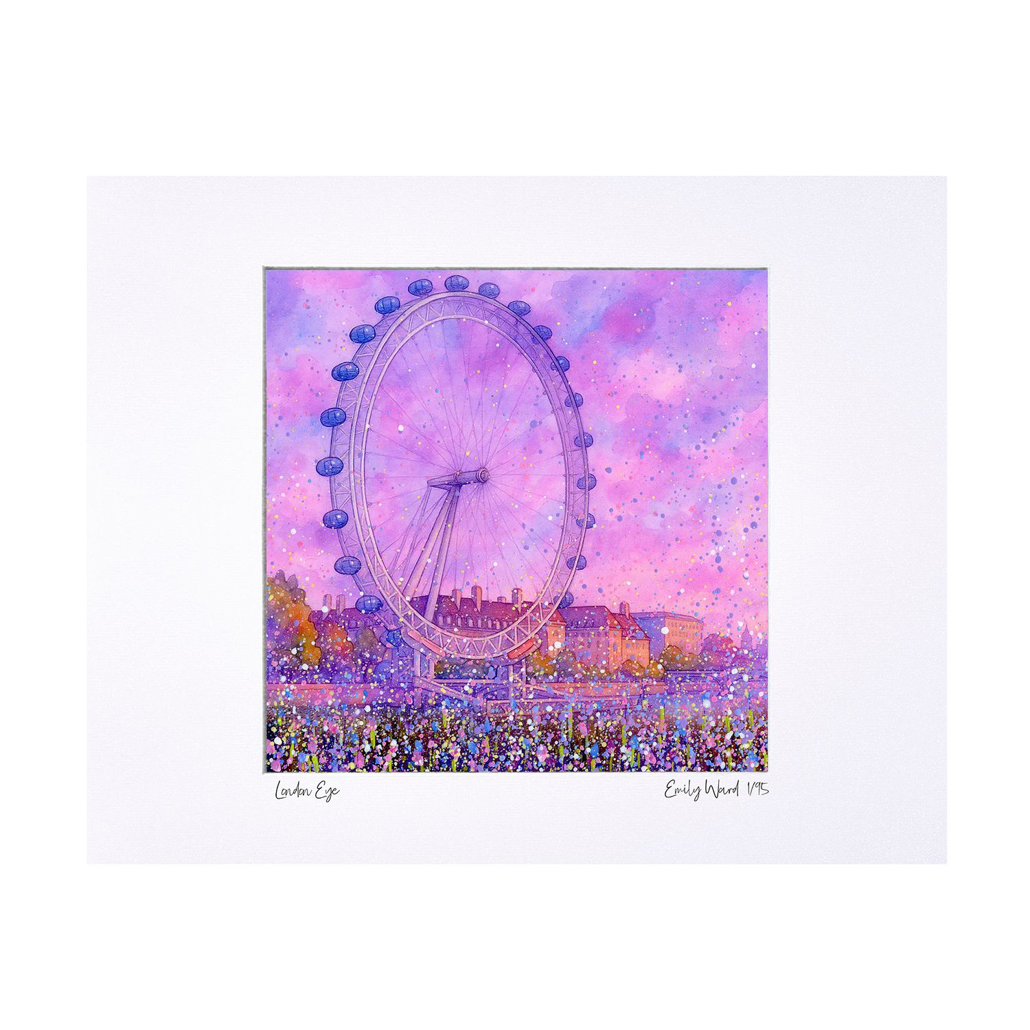London Eye Limited Edition Print