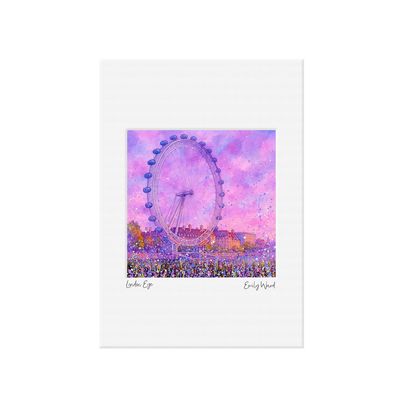 London Eye Open Edition  Print A4
