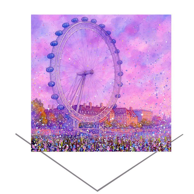 London Eye Greeting Card