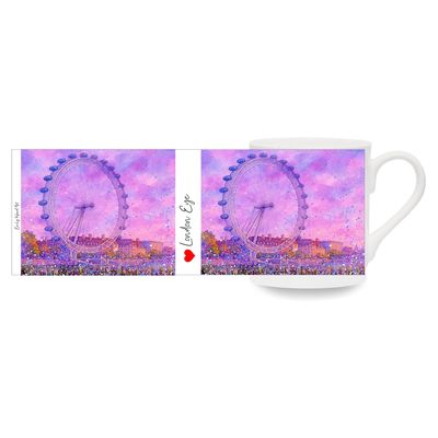 London Eye Bone China Cup