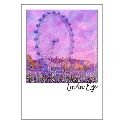 London Eye Postcard