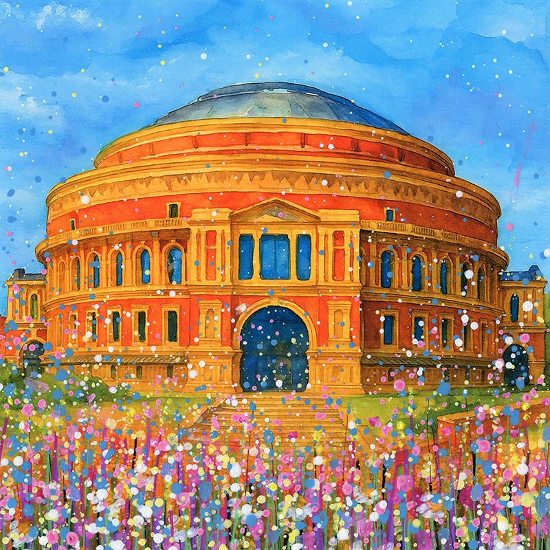 Royal Albert Hall Canvas Print