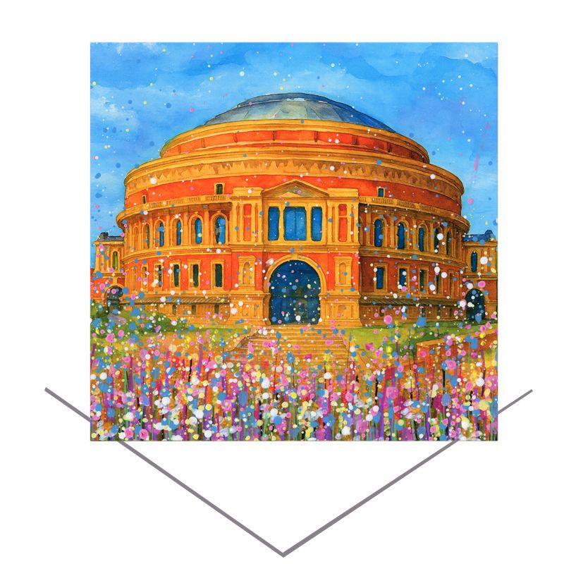 Royal Albert Hall Greeting Card Royal Albert Hall Greeting Card