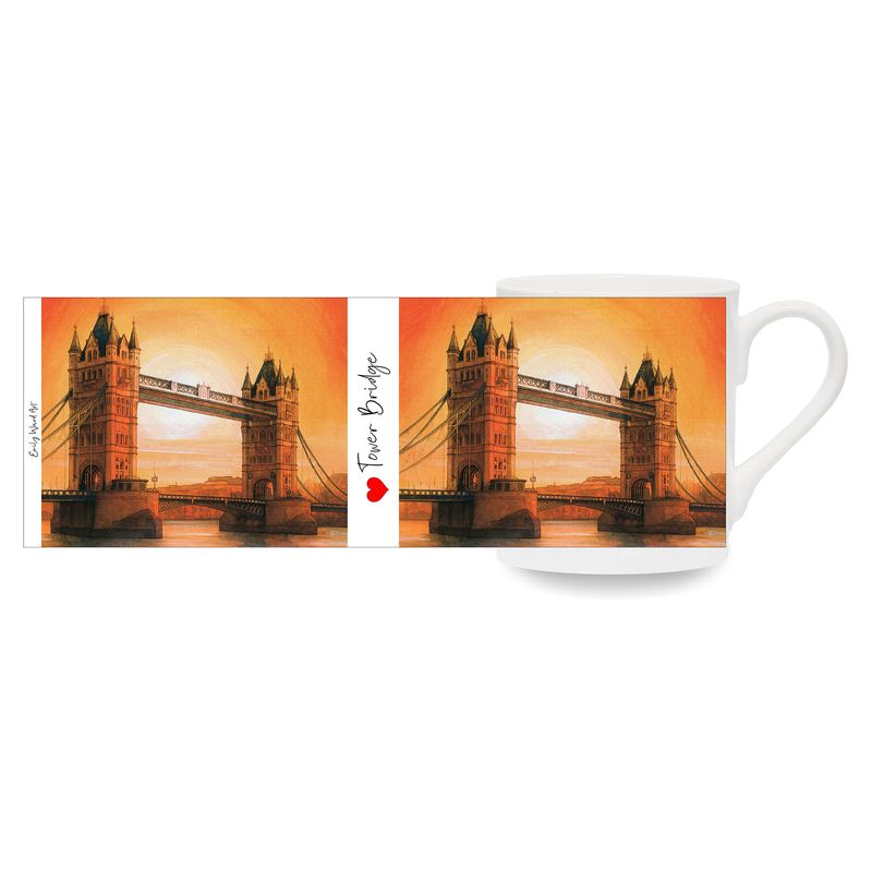 Tower Bridge Bone China Cup