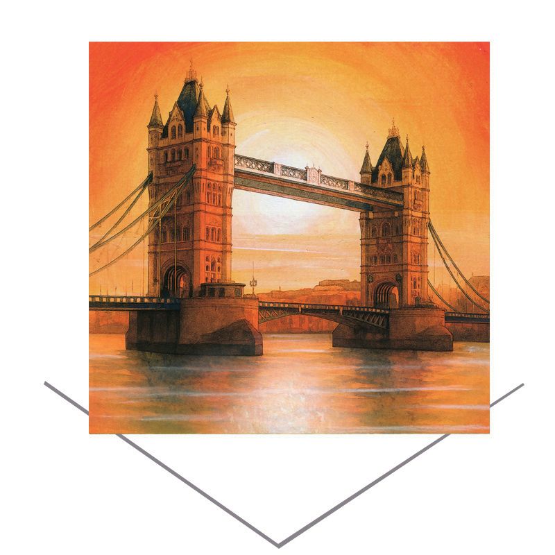 Tower Bridge Greeting Card Tower Bridge Greeting Card