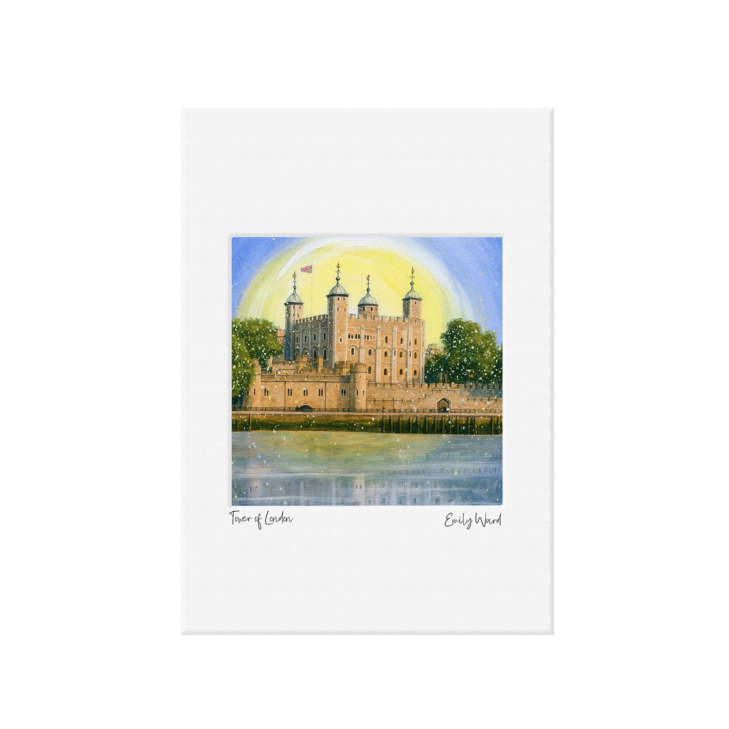 Tower of London Open Edition  Print A4